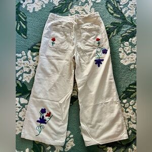 We the Free corduroy Embroidered pants